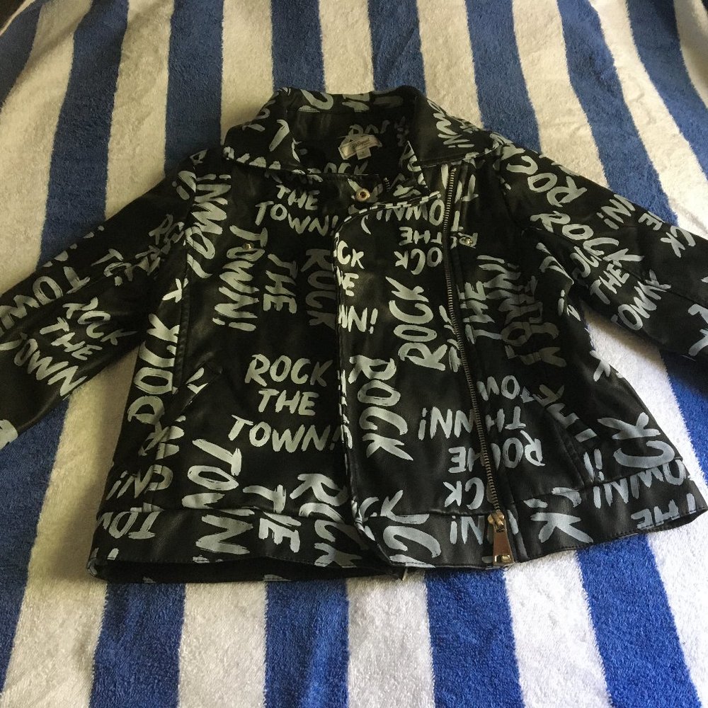 Rock the Town, Girl's black & white Jacket